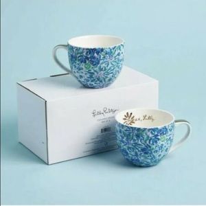 Lily Pulitzer Ceramic Mugs